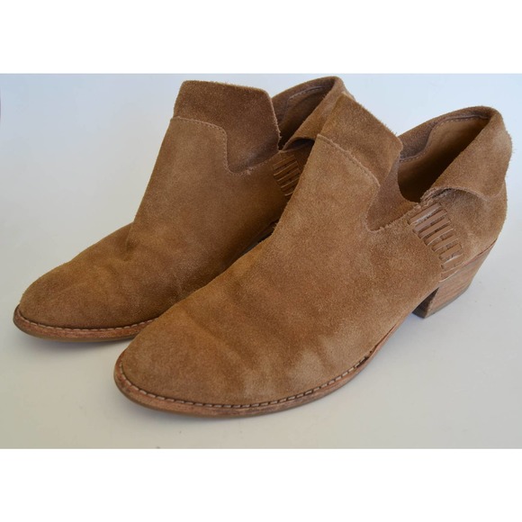 Dolce Vita Brown Suede Bootie Size 7 - Picture 1 of 9